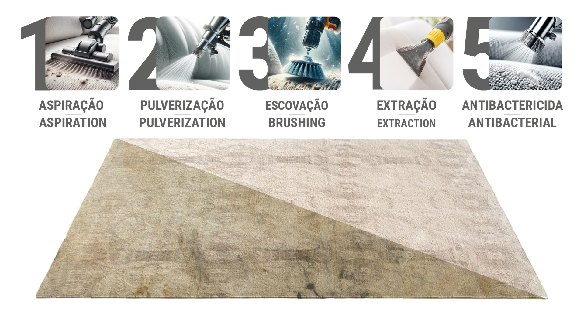 Limpeza de tepetes Higieniza Pro lisboa e aredores